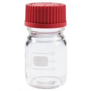 1L ISO Reagent Bottle with RED Cap