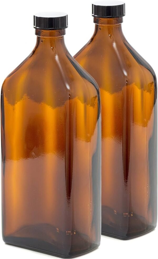 500ml Amber Glass Bottle - Image 3