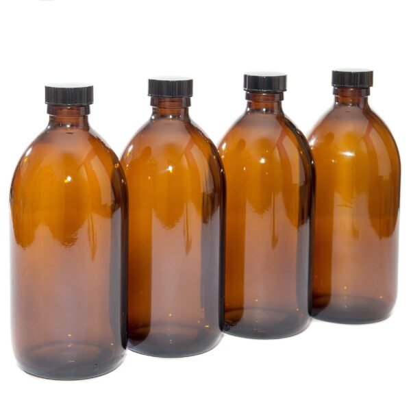 500ml Amber Glass Bottle - Image 2