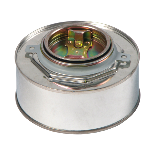 500ml Heavy Duty Tinplate Drum Lacquer lined - Image 2