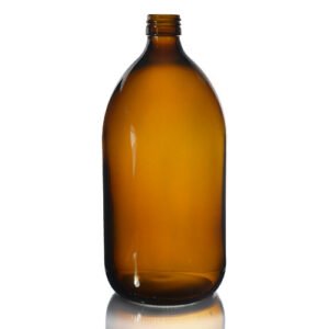 Premium 1L Amber Glass Bottle