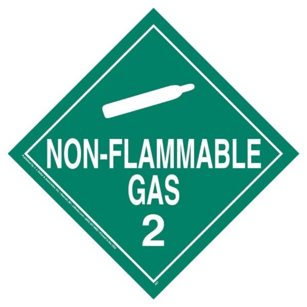 Class 2.2 Non-flammable Product