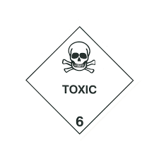 Class 6.1 Toxic Substances Placards