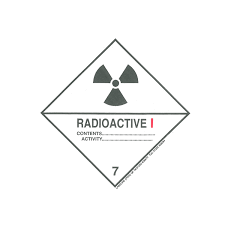 Class 7 Radioactive Placard