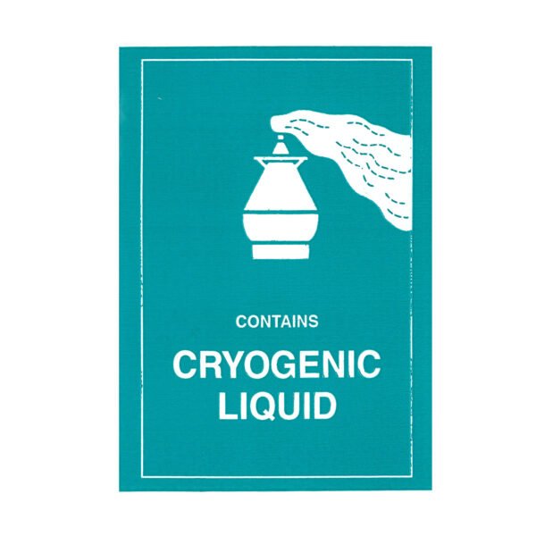 Cryogenic Liquid Label