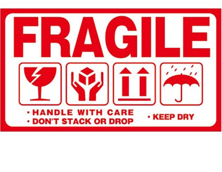 Fragile Label – AAA General Trading