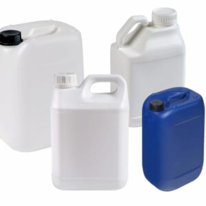 Jerrican, White, 2.5L FHDPE Plastic, 3H1/Y1.4/100