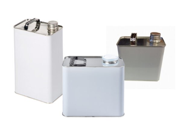 Jerrican non-lacquer lined 2.5L UN Tinplate, 3A1/Y1.2/150 - Image 3
