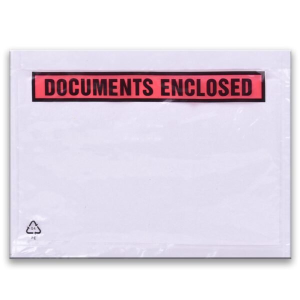 Self Adhesive Document Wallet